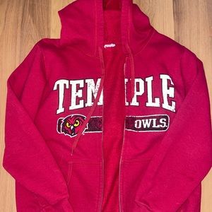 Temple U Zip Up